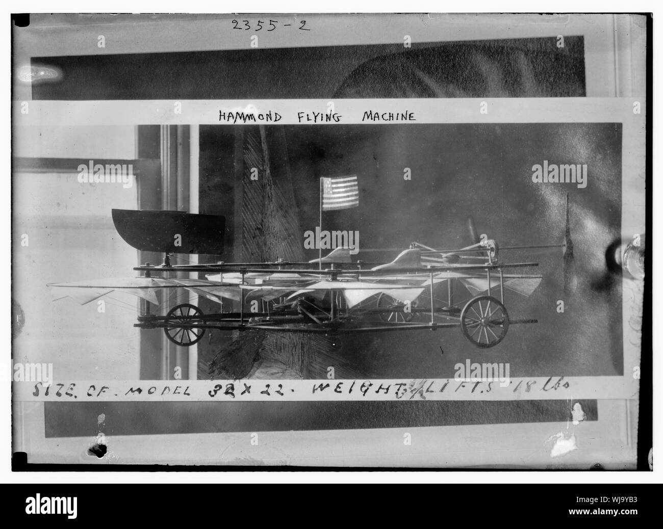 Hammond-Flugmaschine Stockfoto