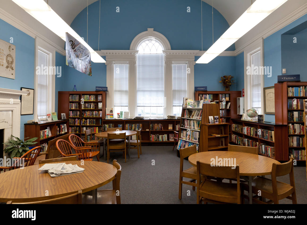 Hampden Niederlassung Bibliothek, Baltimore, Maryland Stockfoto