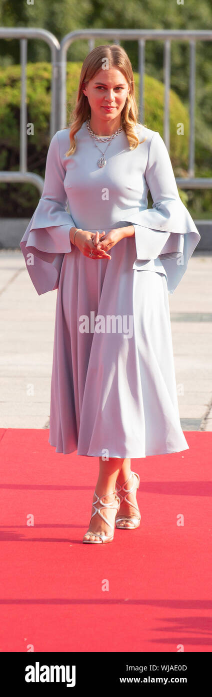 Alicia von Rittberg, 28. August 2019: Die deutsche Schauspielerin Alicia von Rittberg auf der Seoul International Drama Awards 2019 in Seoul, Südkorea. (Foto von Lee Jae-Won/LBA) (Südkorea) Stockfoto