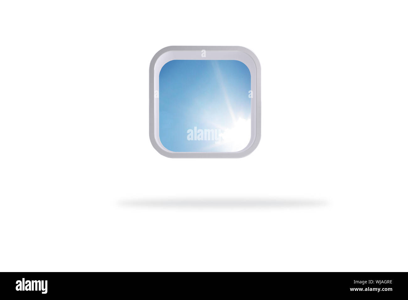 Struktur mit Himmel Stockfoto