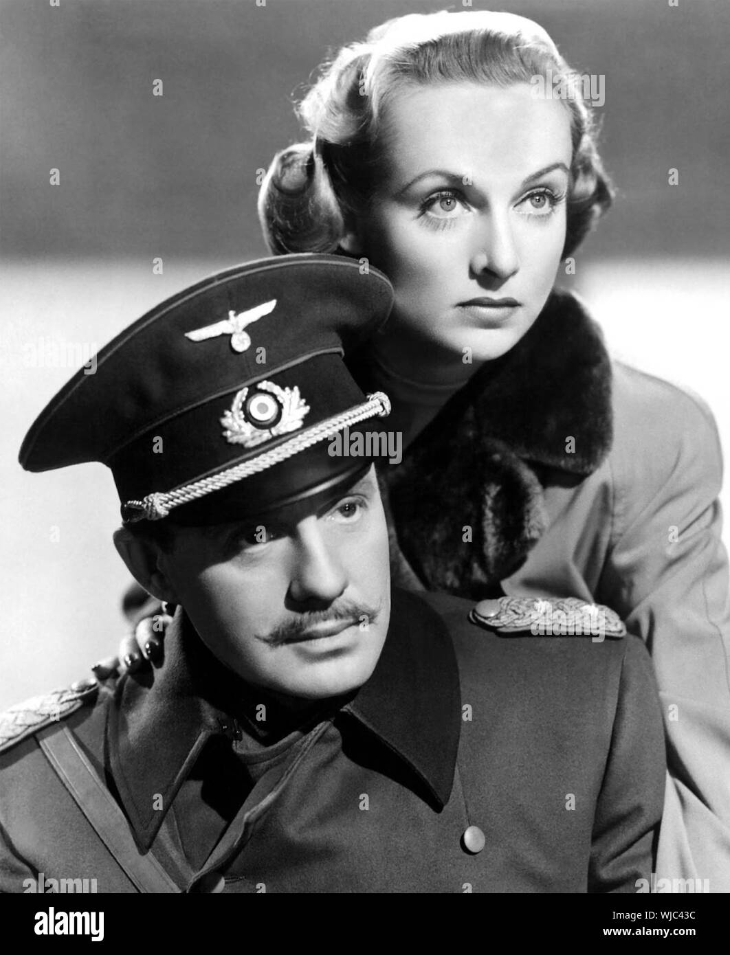 Sein ODER NICHT 1942 United Artists Film mit Carole Lombard und Jack Benny. Stockfoto