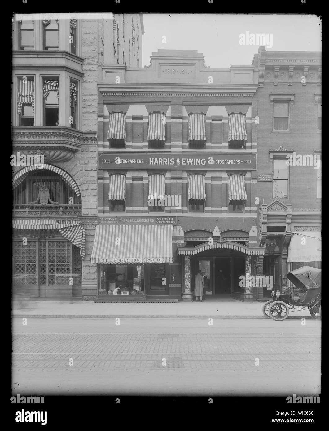 Harris & Ewing, Außen, alten Studio Stockfoto