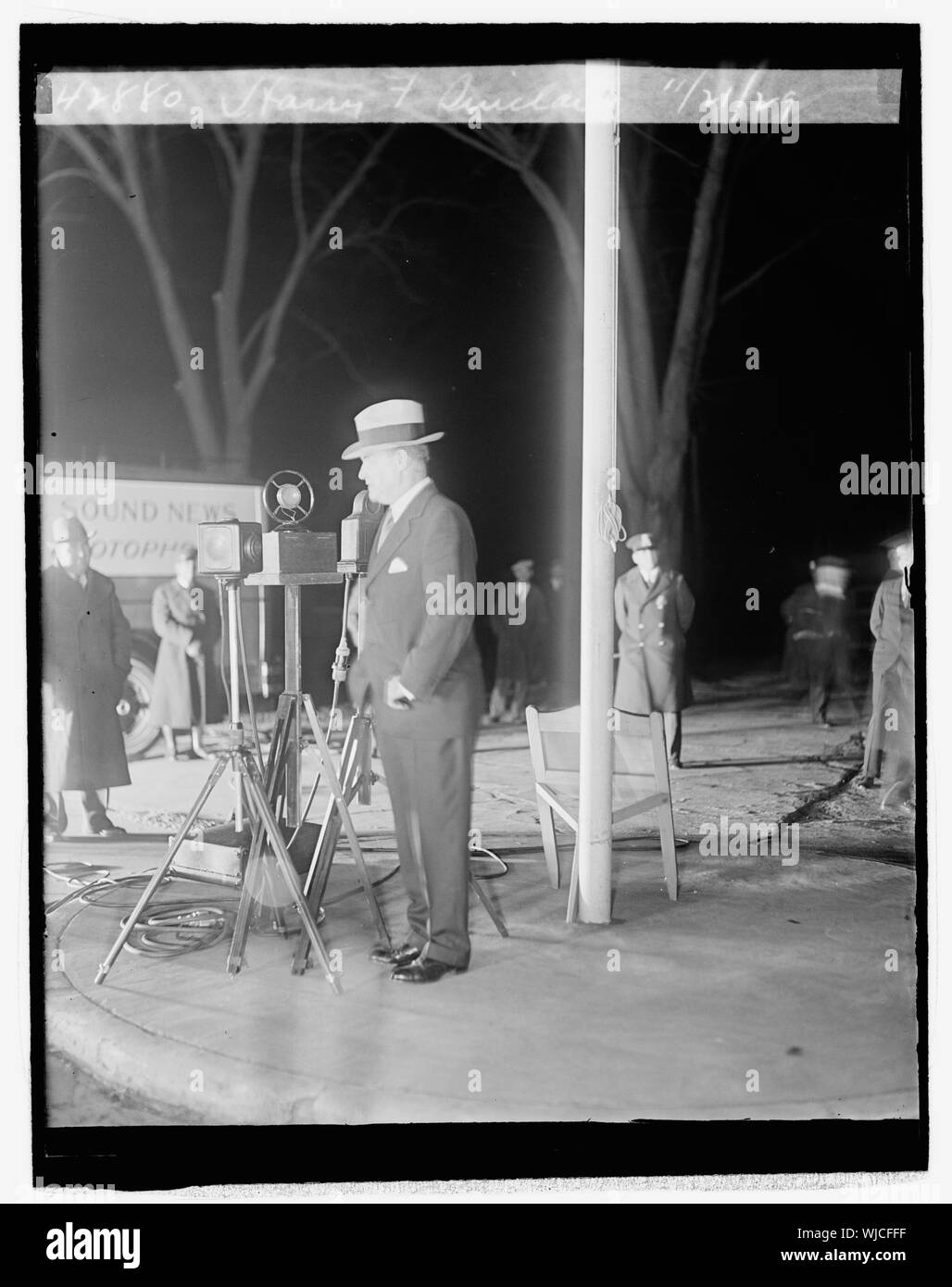 Harry F. Sinclair, 11/21/29. Stockfoto