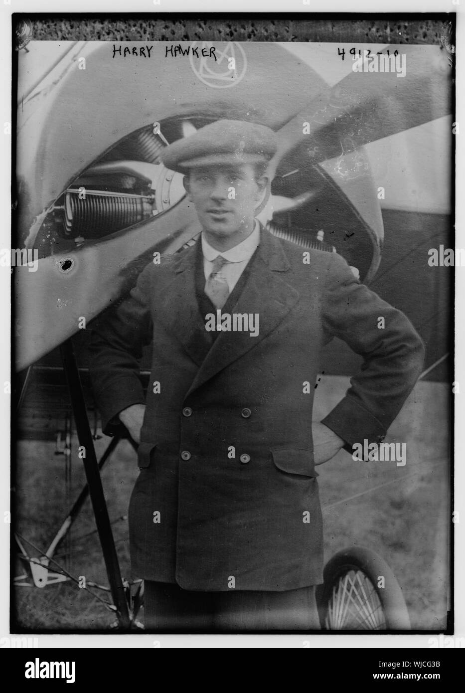 Harry Hawker Stockfoto