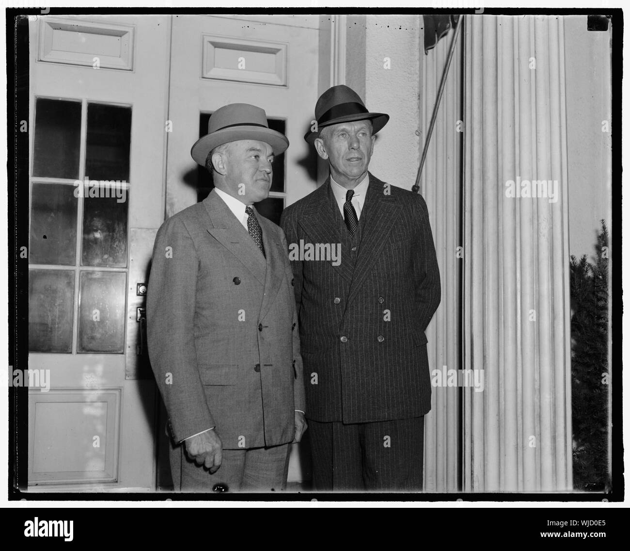 Harry Woodring, links Stockfoto