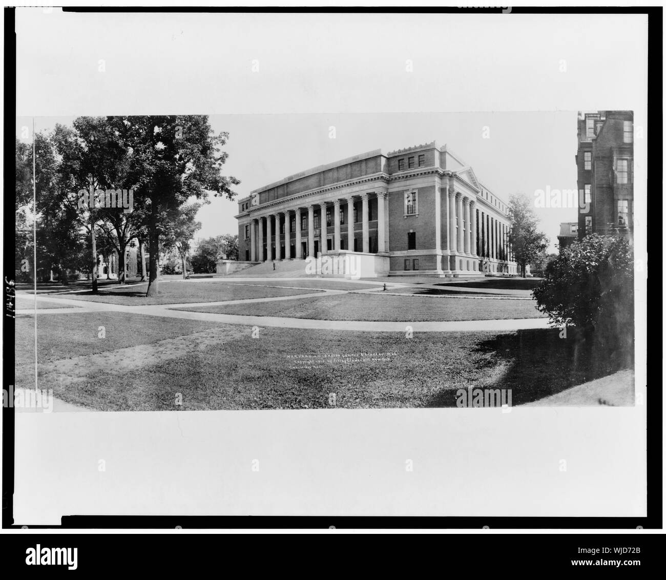 Harvard University Campus und Bibliothek Stockfoto