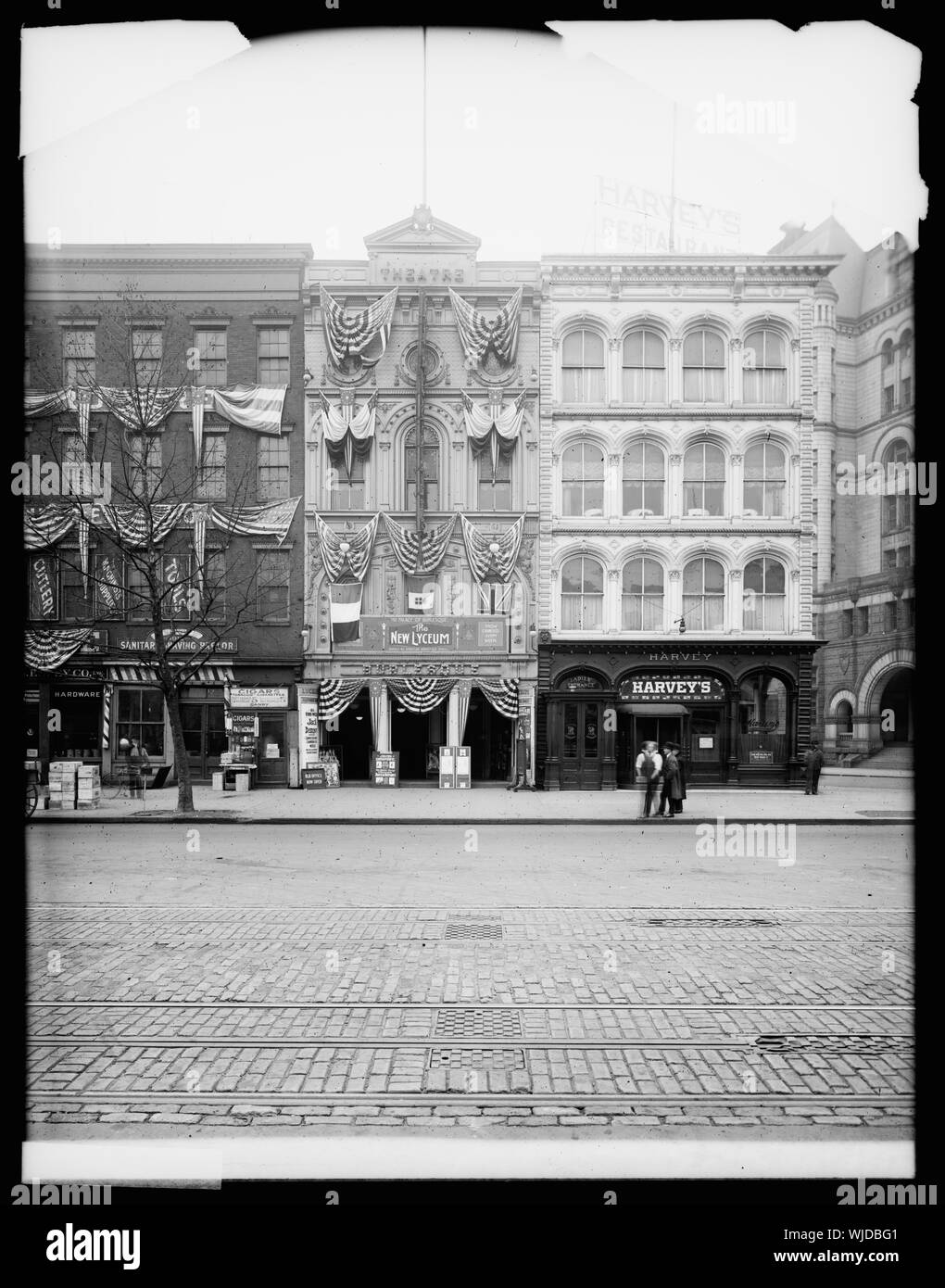 Harvey's & Lyceum Theatre Stockfoto