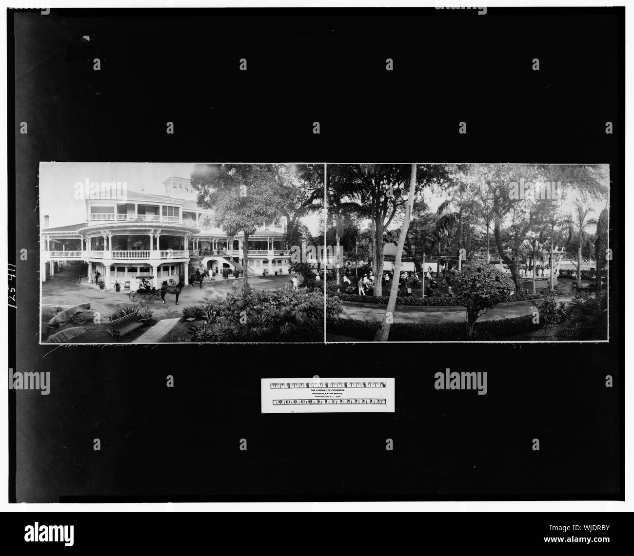 Hawaiian Hotel Stockfoto