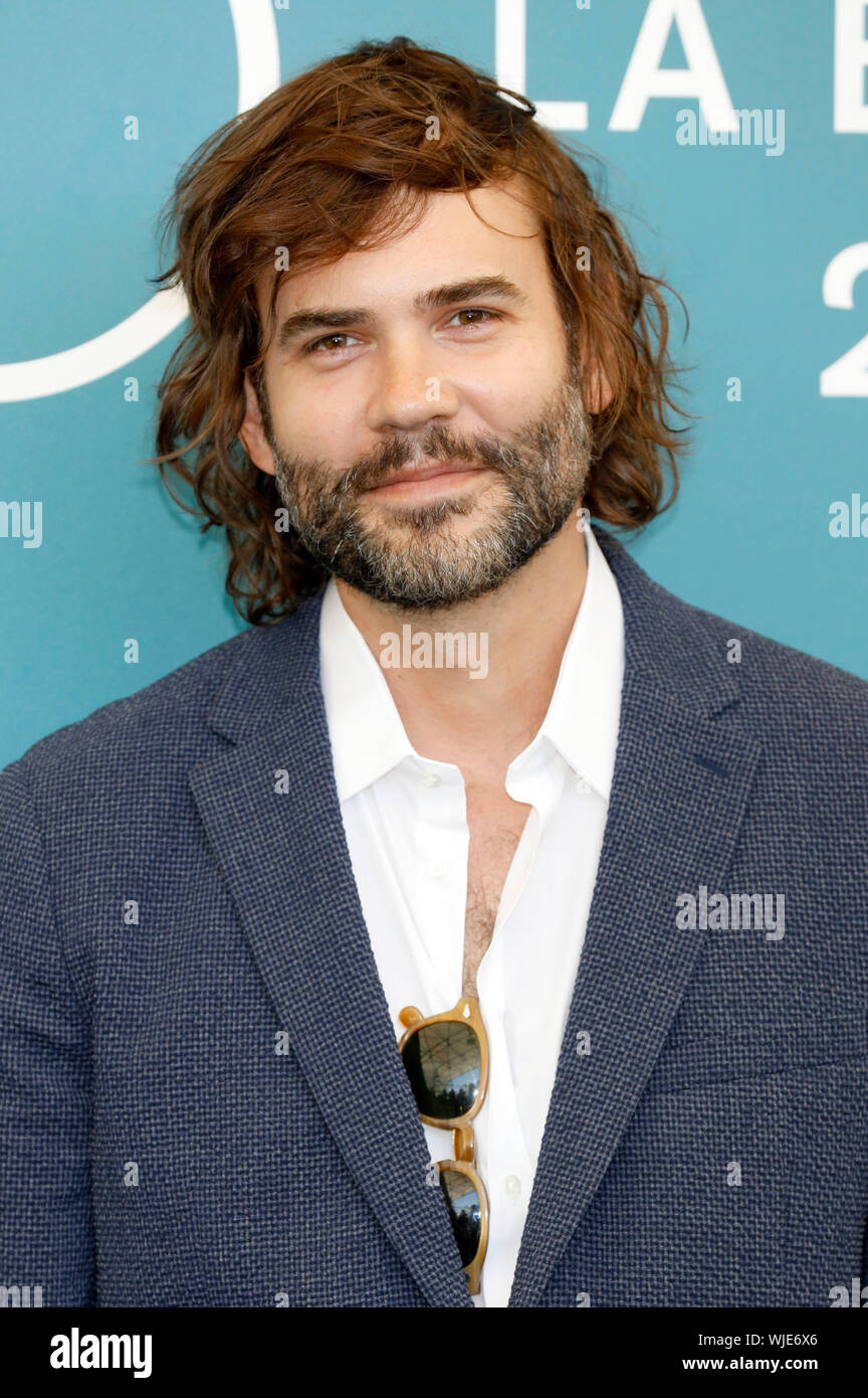 Venedig, Italien. 03 Sep, 2019. Rossif Sutherland an der 'Ehrengast' Fotoshooting während der 76Th Venedig Film im Palazzo del Casino am 3. September 2019 in Venedig Credit: Geisler-Fotopress GmbH/Alamy leben Nachrichten Stockfoto