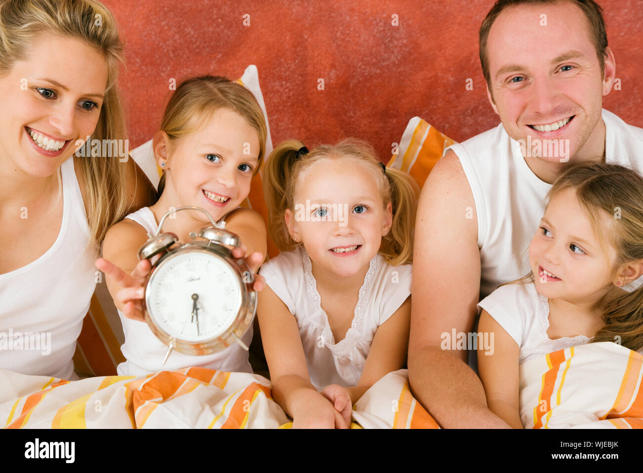 Zeit zum Aufstehen! Stockfoto