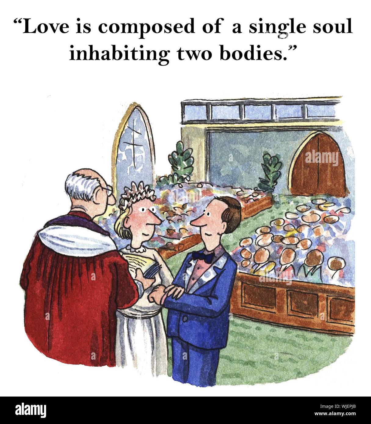 Pfarrer cartoon Ausgeschnittene Stockfotos und -bilder - Alamy