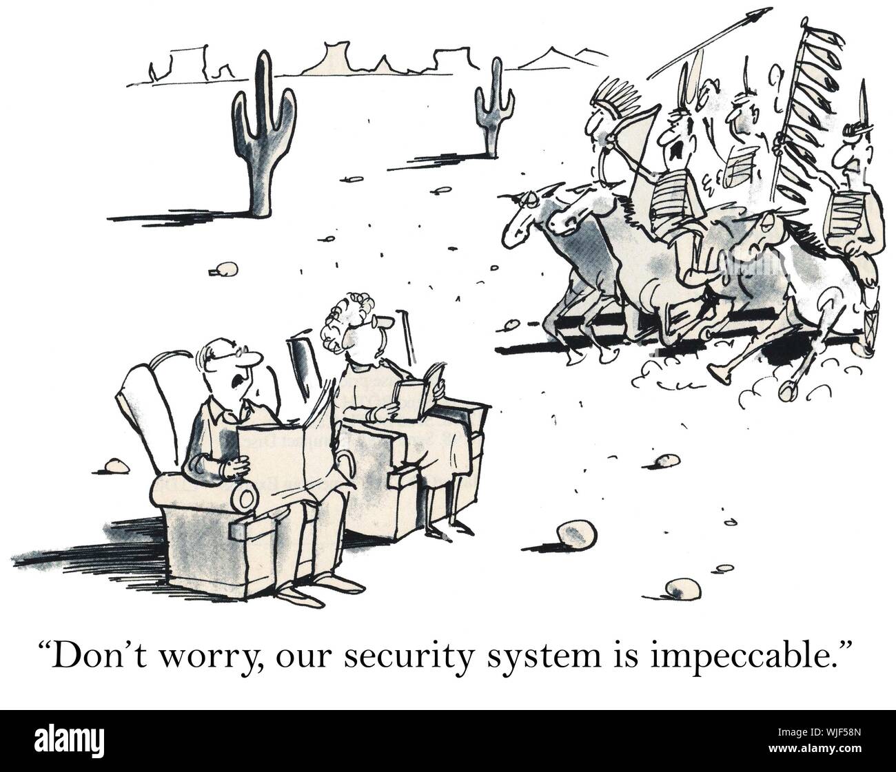 Sicherheitssystem Stockfoto