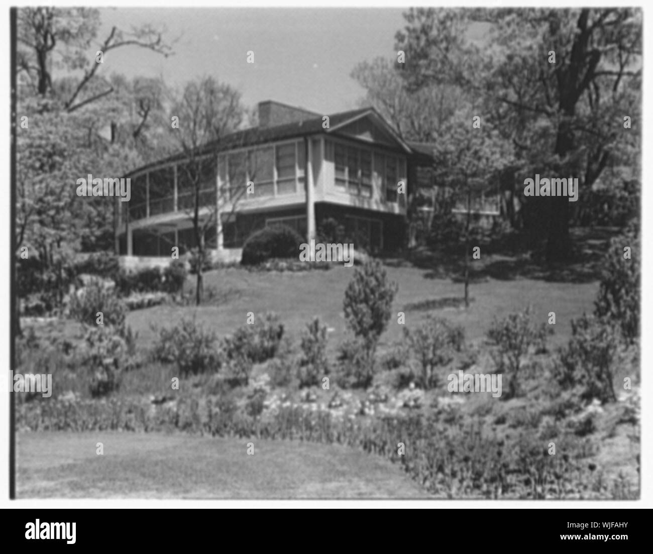 Helen A. Benedikt, Residence in Hastings-on-Hudson. Stockfoto