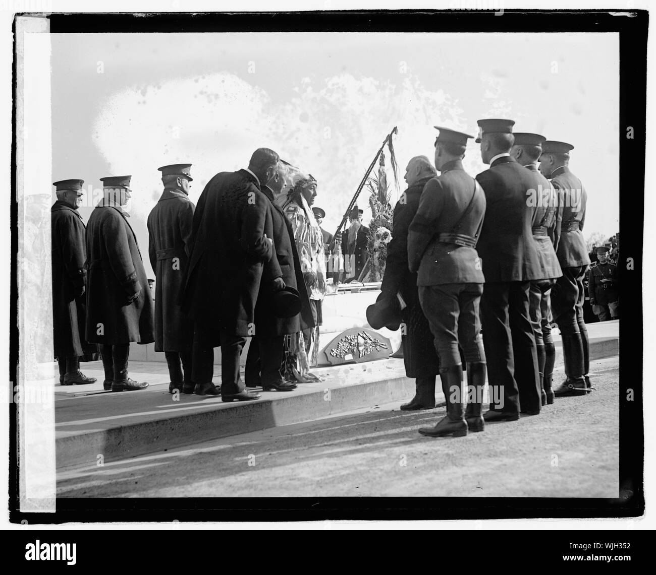 Henty? Coo? Beerdigung eines unbekannten Soldaten Stockfoto