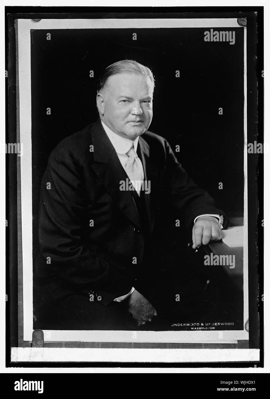 Herbert Hoover Stockfoto