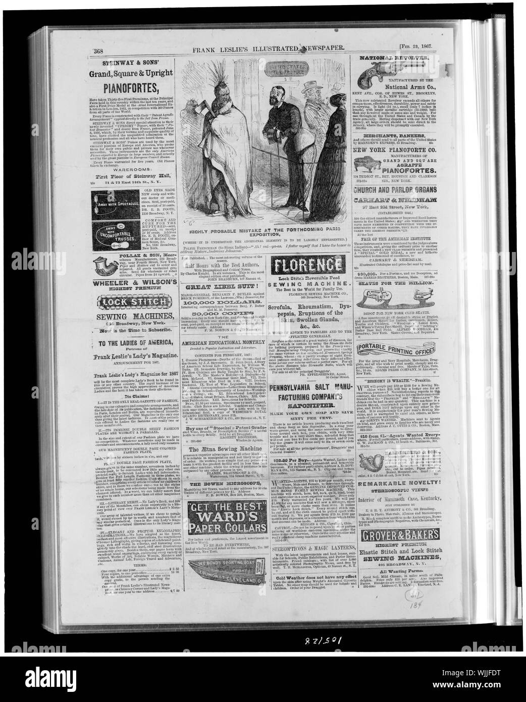 Sehr wahrscheinlich Fehler auf der nächsten Messe Paris, (wo es verstanden wird, das eingeborene Element ist weitgehend vertreten zu sein)/JG. Stockfoto