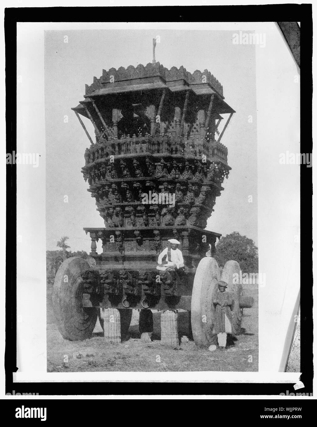 Hinduistische Juggernaut Auto Stockfoto