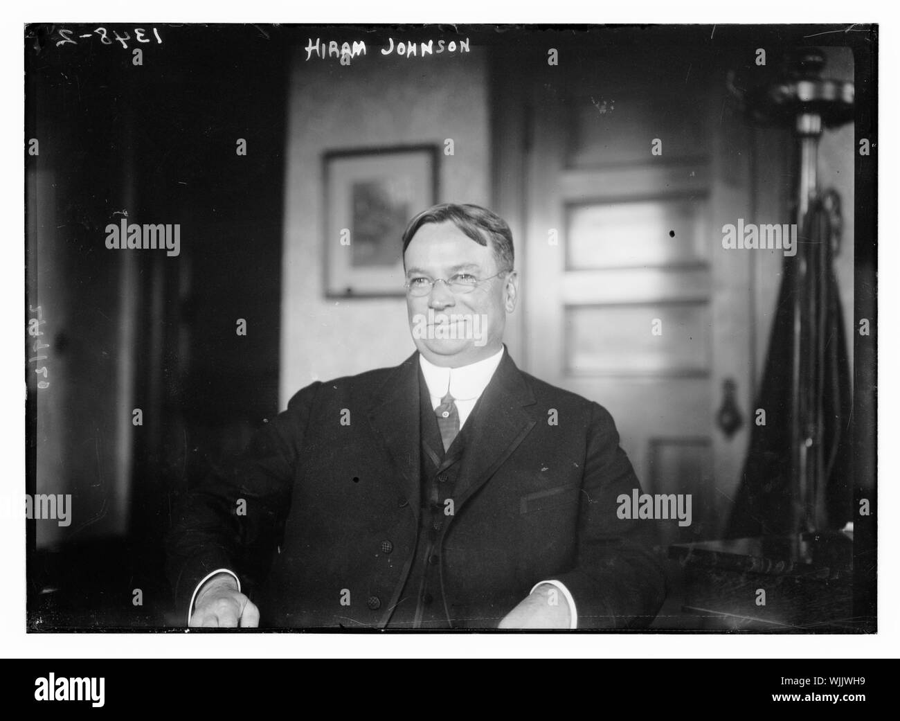 Hiram Johnson Stockfoto
