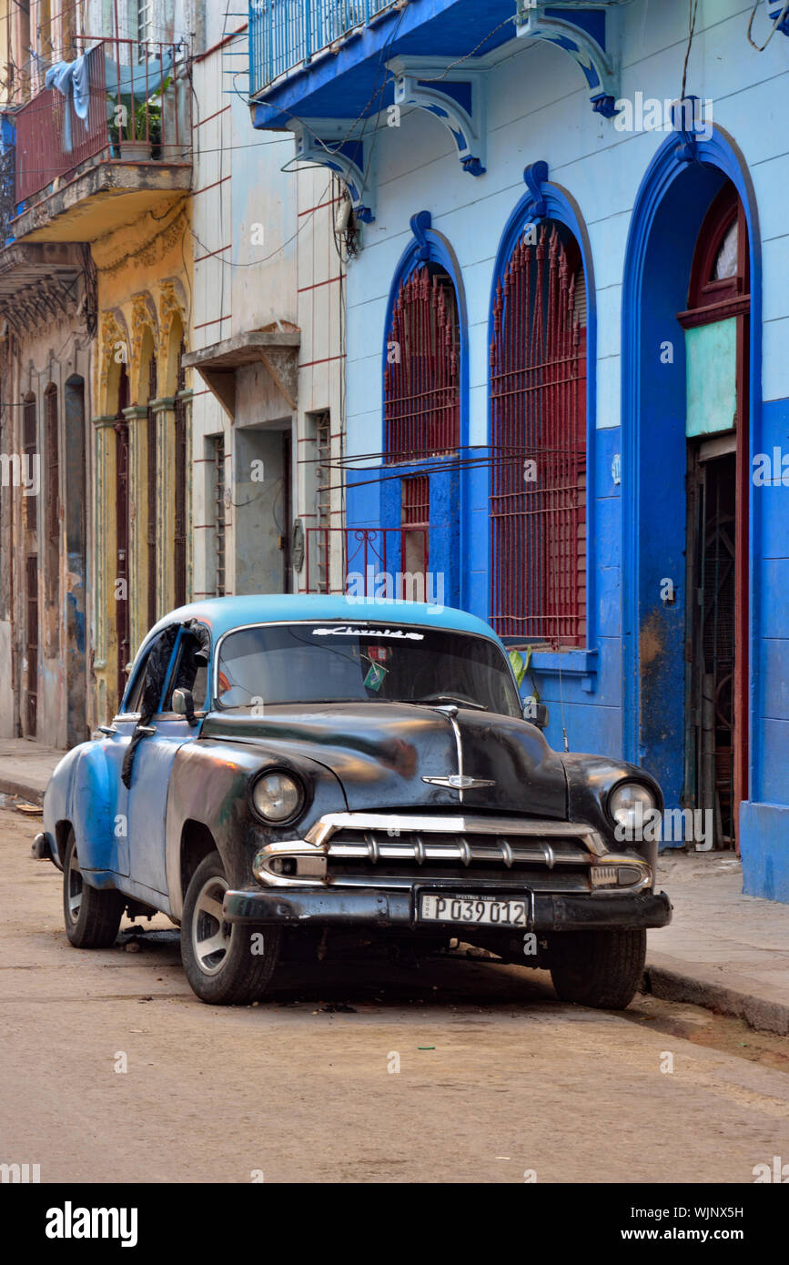 Street Fotografie im Zentrum von Havanna, La Habana (Havanna), Havanna, Kuba Stockfoto