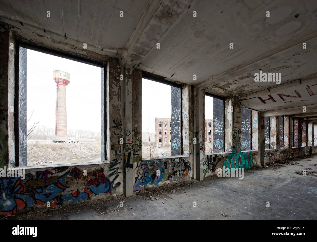 Continental Werk Limmer 2018. Verlorene Orte Continental. Arbeitsplatz. Deutschland. Stockfoto