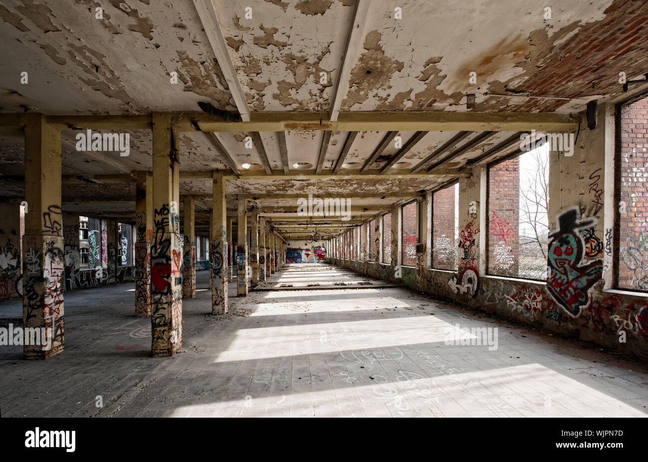 Continental Werk Limmer 2018. Verlorene Orte Continental. Arbeitsplatz. Deutschland. Stockfoto