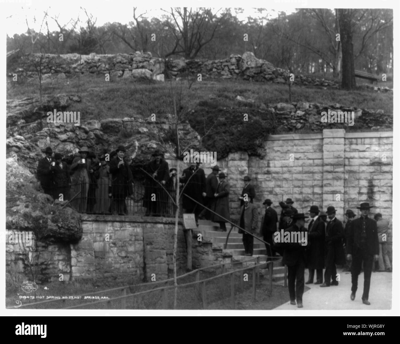 Hot Spring. 29, Hot Springs, Arche. Stockfoto