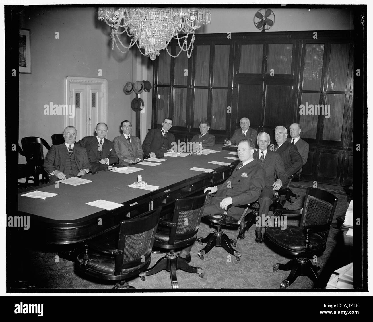 Hausordnung Ausschuss Stockfoto