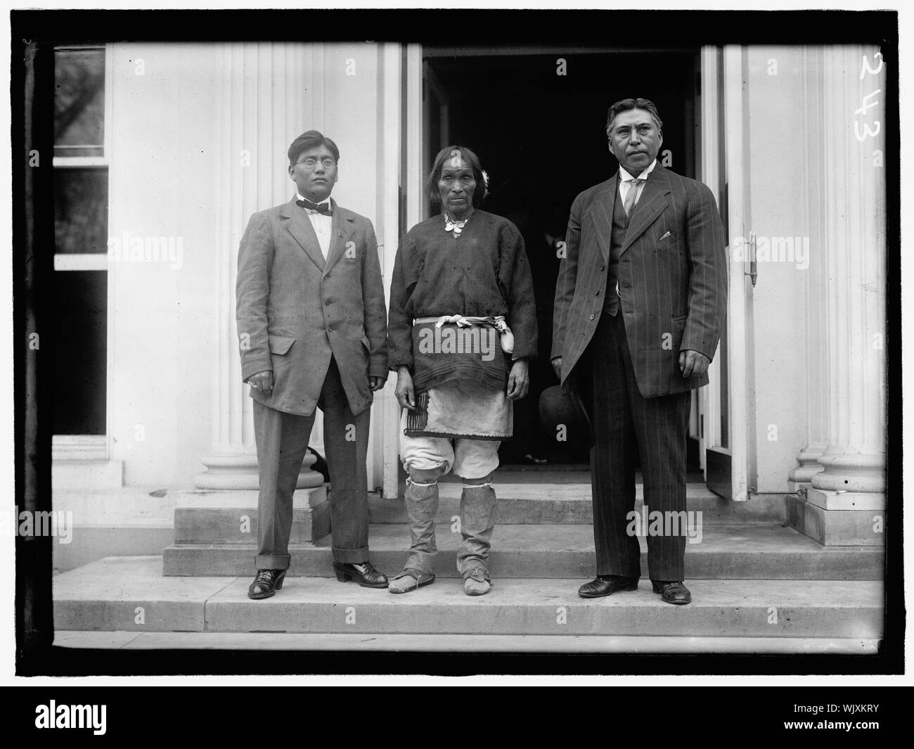 Indianer, American. CHIEF YUKEOMA Stockfoto