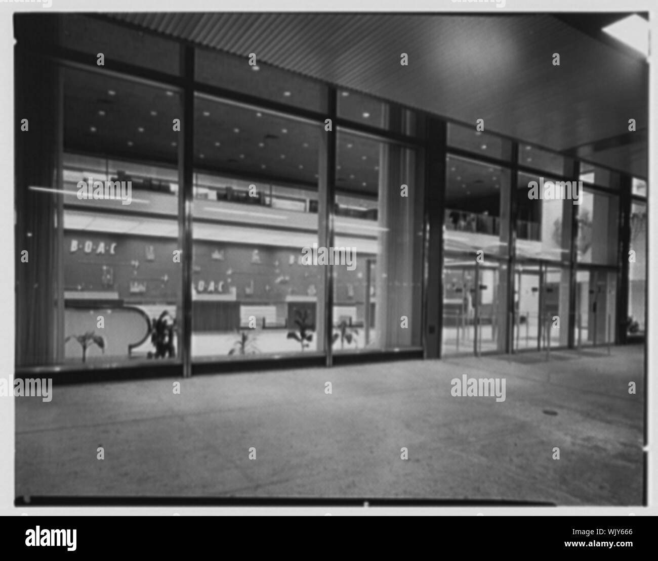 Idlewild Airport, B.O.A.C. Stockfoto