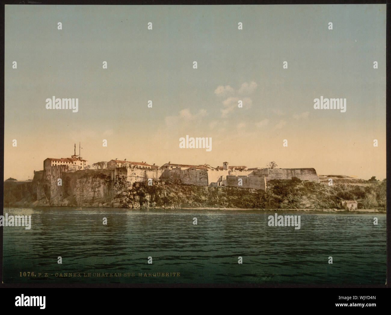 Ile Sainte Marguerite, Cannes, Côte d'Azur Stockfoto