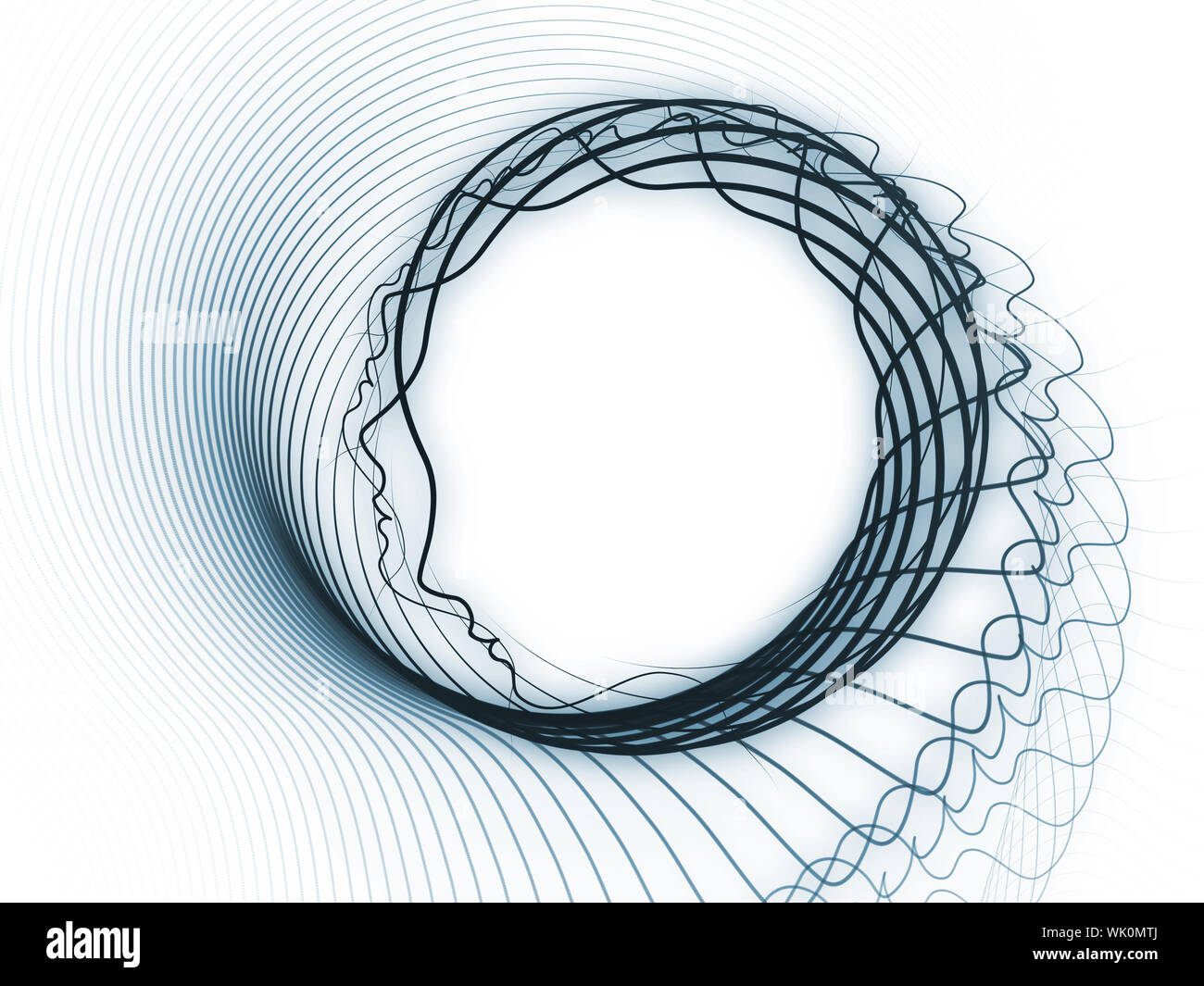 Geometrie der Seele Serie. Grafische Komposition von Profil der menschlichen Kopf als kostenloses Design für Themen der Bildung, der Wissenschaft zu dienen, Techno Stockfoto