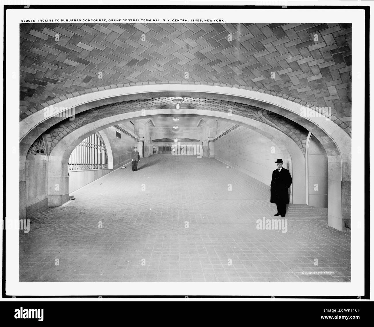 Neigung zu suburban Concourse, Grand Central Terminal, New York Central Lines, New York.; Neigung zu suburban Concourse, Grand Central Terminal, New York Central Lines, New York Stockfoto