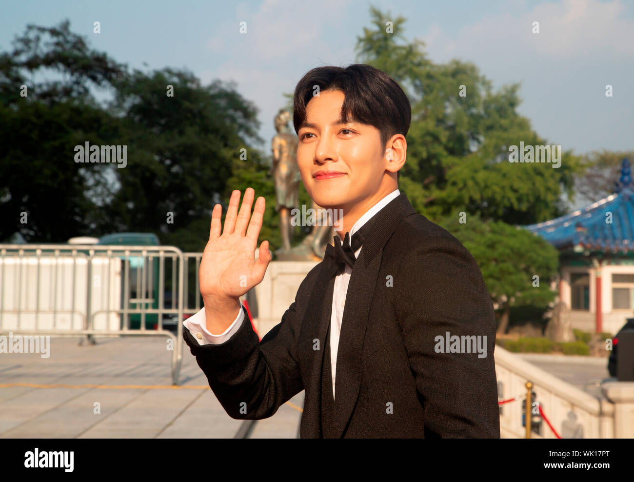 Ji Chang-Wook, 28. August 2019: Koreanische Schauspieler Ji Chang-Wook auf der Seoul International Drama Awards 2019 in Seoul, Südkorea. Quelle: Lee Jae-Won/LBA/Alamy leben Nachrichten Stockfoto