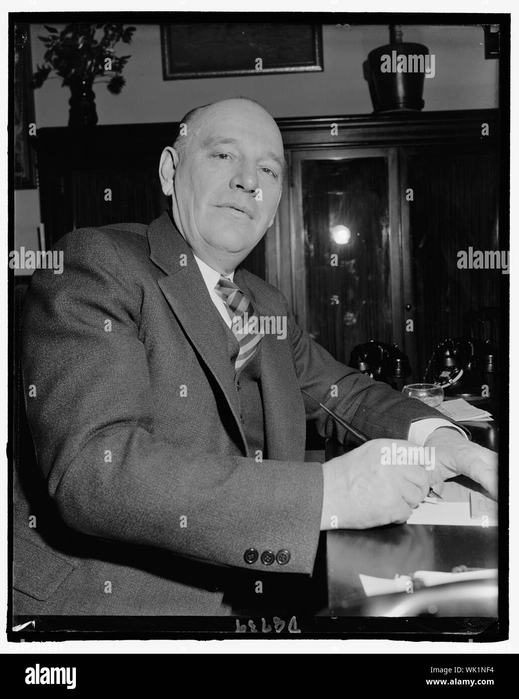 Informelle Foto von Senator Ernest Lundeen, Flp, von Minn., April 1940 Stockfoto