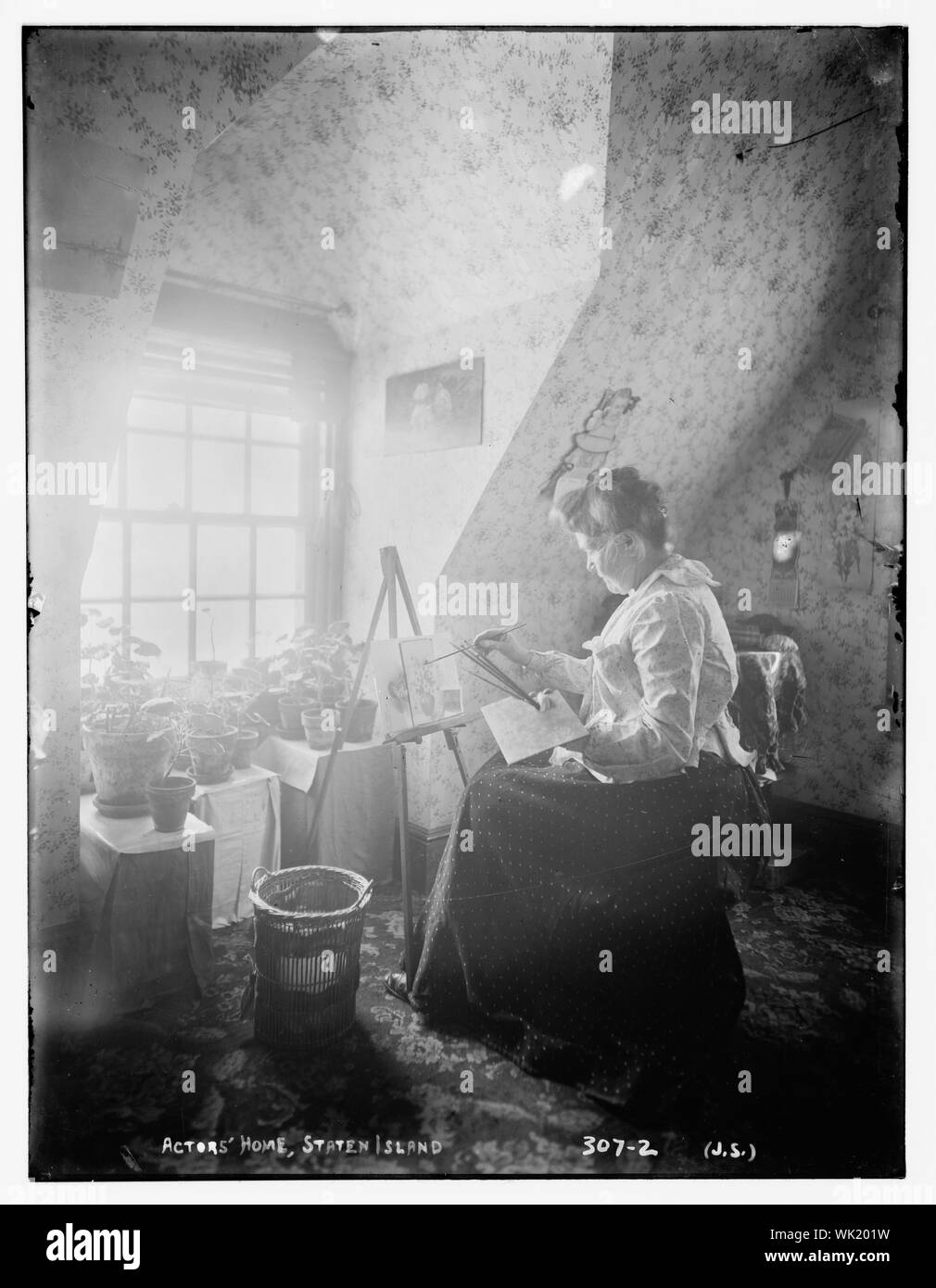 Innerhalb der Schauspieler Home: Staten Island Stockfoto