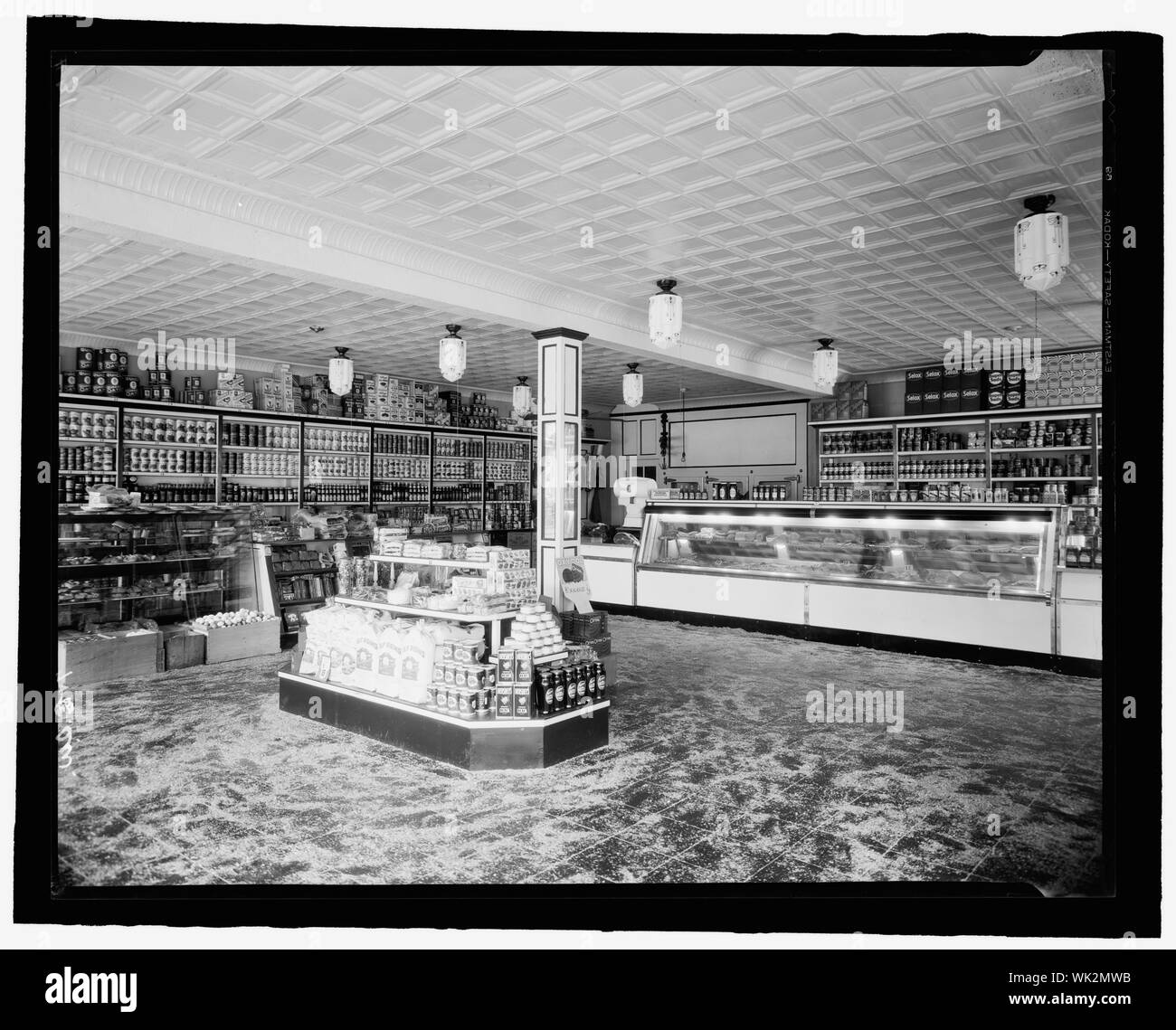 Innenraum der D.G.S. Store, 7 & E.St., S.W., Washington, D.C. Stockfoto