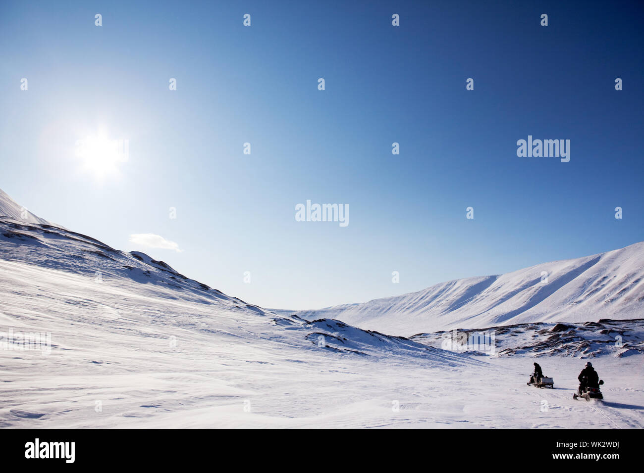 Polar Expedition Stockfoto