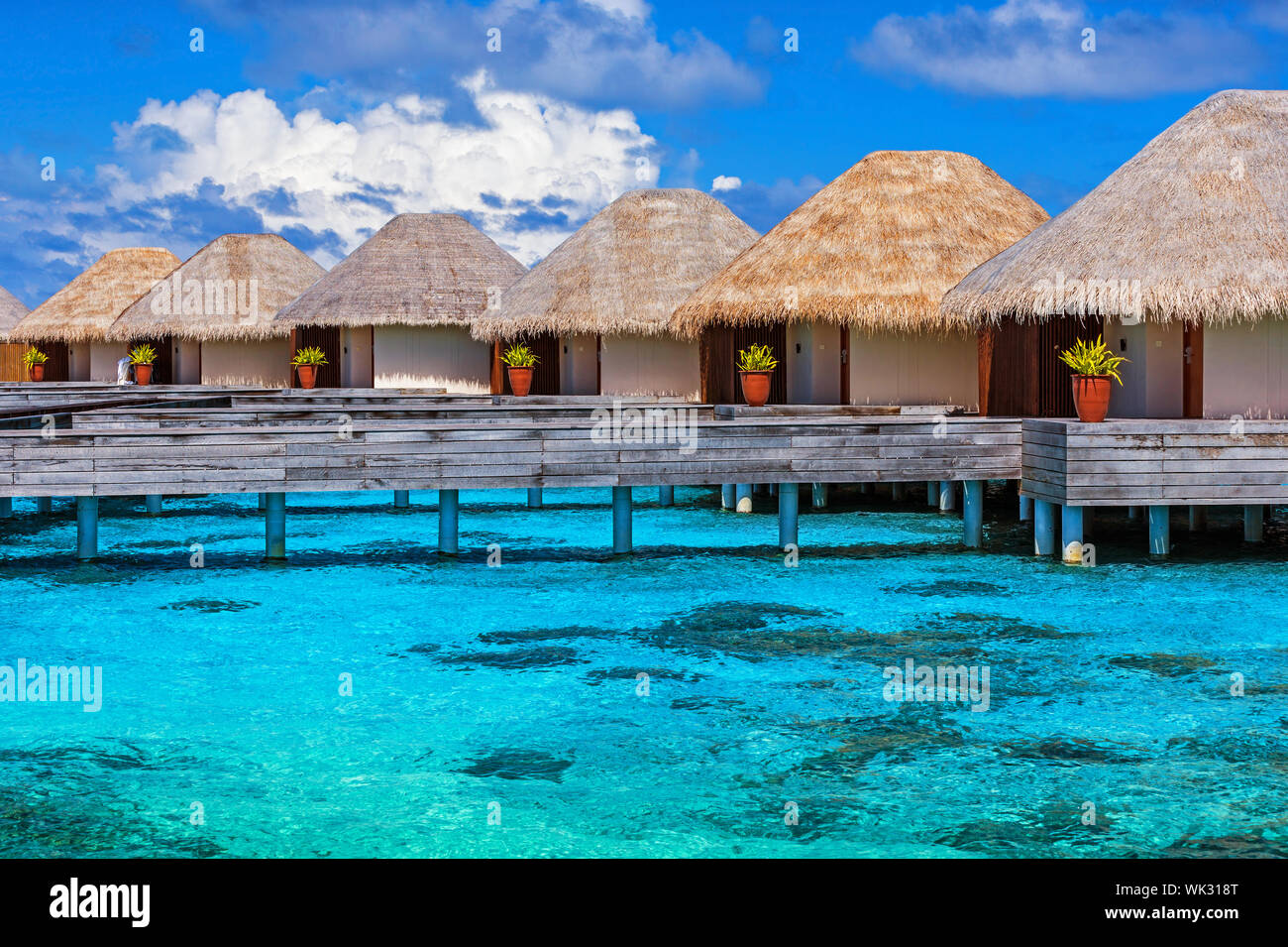 Luxury Beach Resort Stockfoto