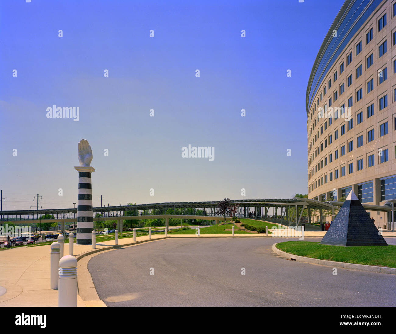 Internal Revenue Service Financial Service Center in Maryland suuburbs von Washington, D.C Stockfoto