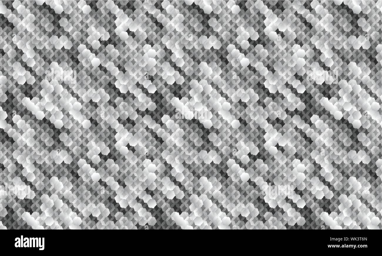 Abstrakte monochrome Vektor Muster. Hintergrund für digitalen Bildschirm Stock Vektor