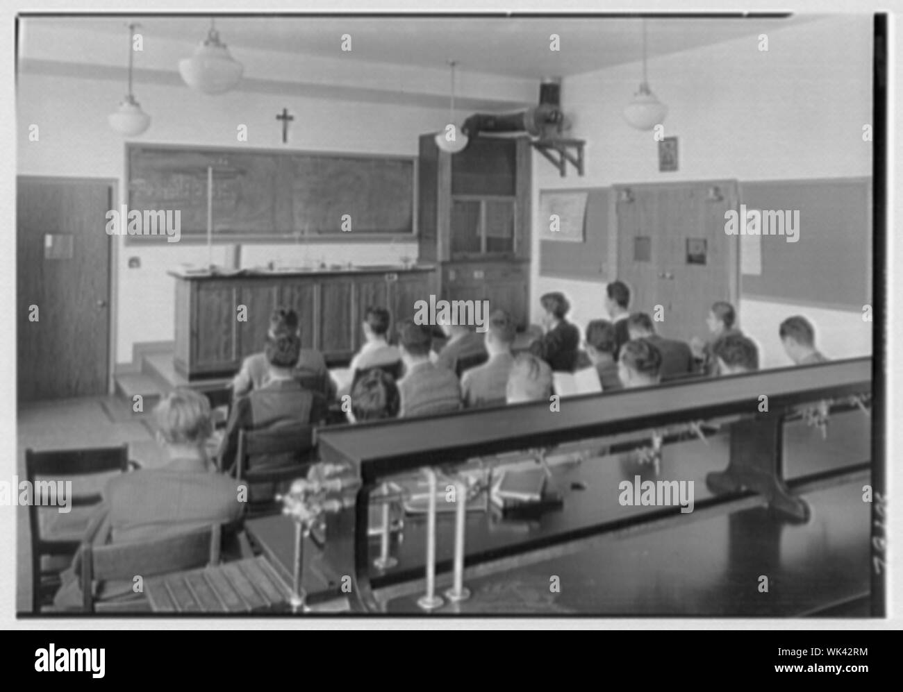 Iona Schule Wissenschaft Gebäude, New Rochelle, New York. Stockfoto