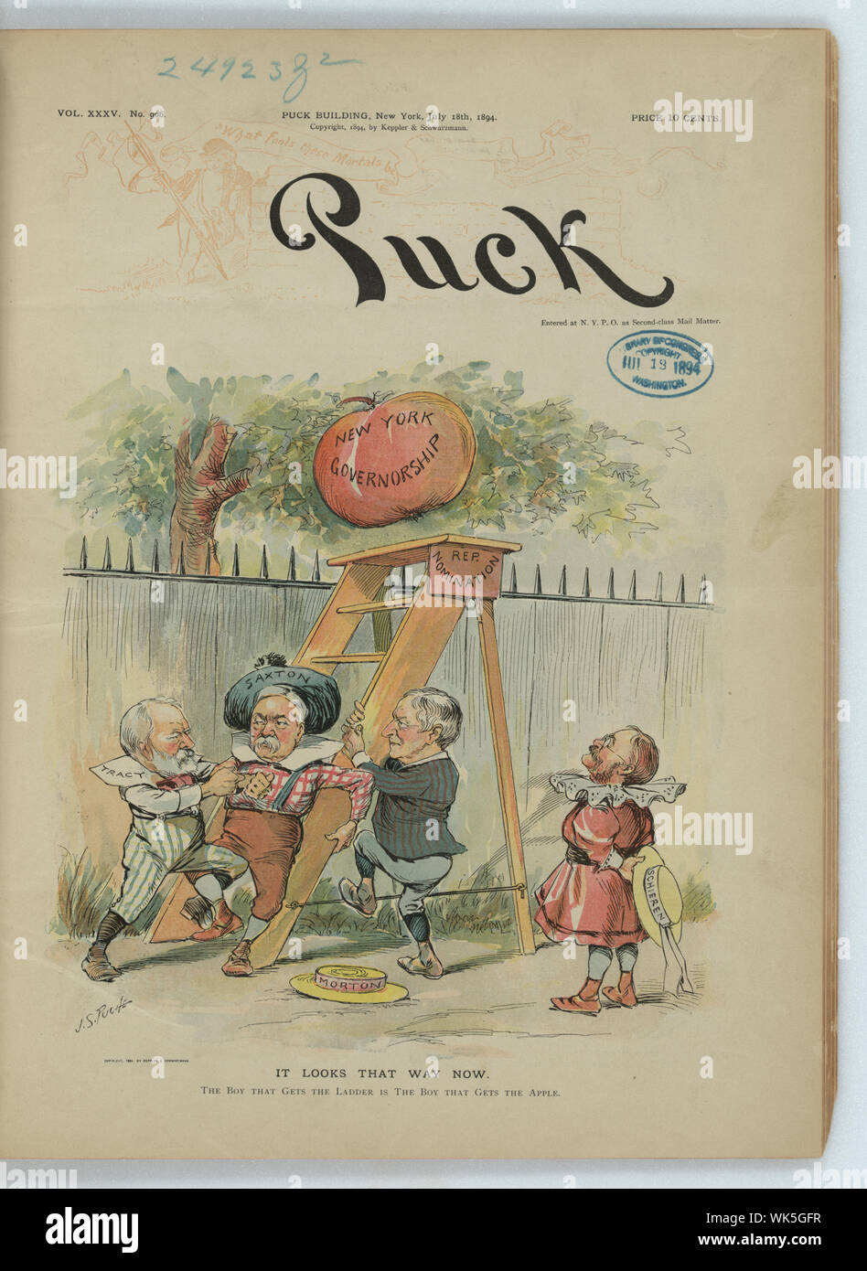 Es scheint so jetzt/J.S. Pughe. Stockfoto