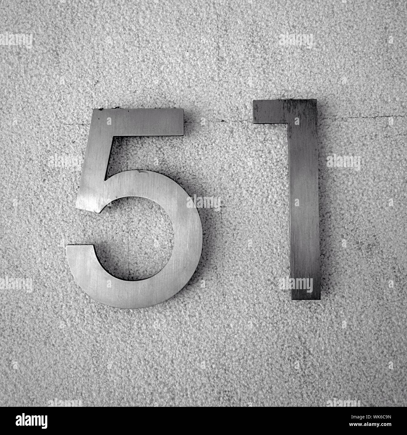 Number 51 Stockfotos und -bilder Kaufen - Alamy