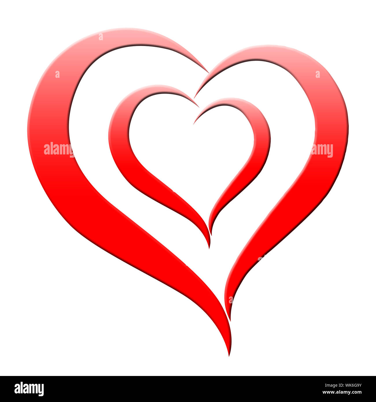 Rotes Herz Bedeutung Romantik Leidenschaft Und Amour Stockfotografie Alamy