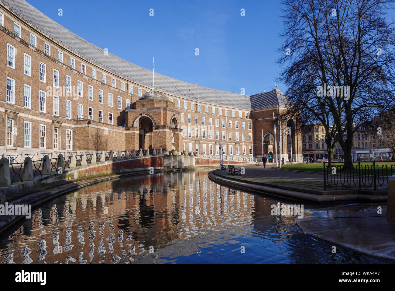 Bristol City Council Building Cabot House College Green Bristol Avon England Stockfoto