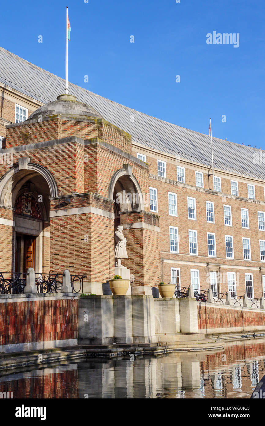 Bristol City Council Building Cabot House College Green Bristol Avon England Stockfoto