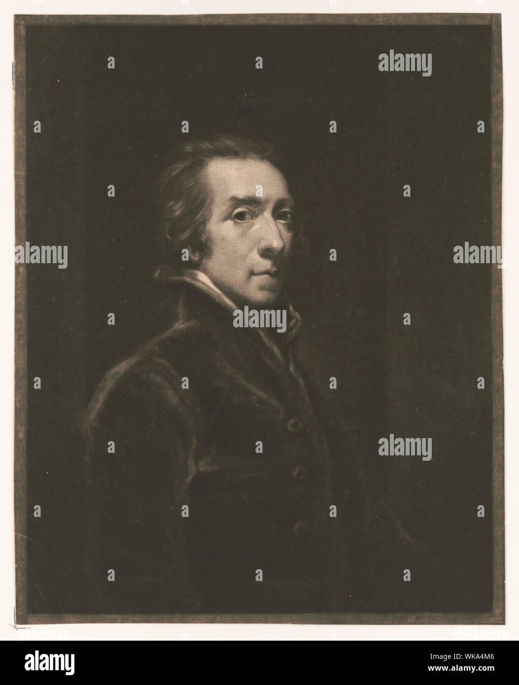 James Northcote, R.A./S.W. Reynolds 1802. Stockfoto