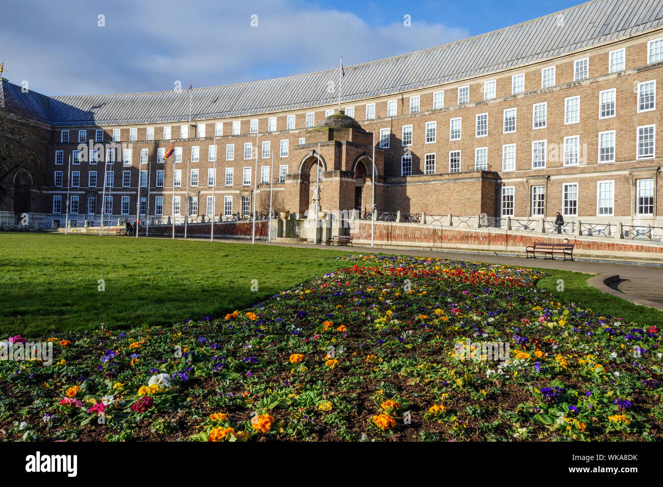 Bristol City Council Building Cabot House College Green Bristol Avon England Stockfoto