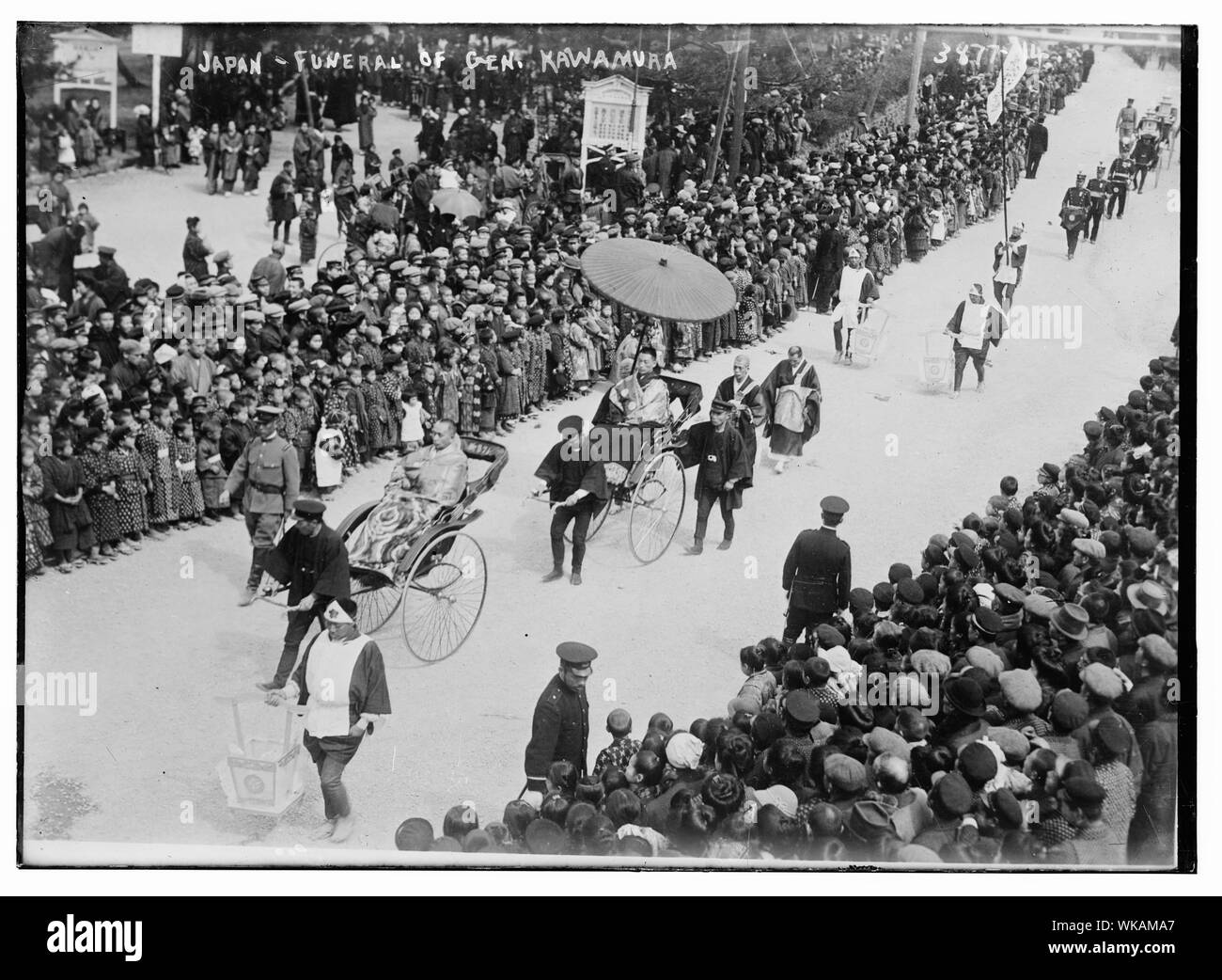 Japan - Beerdigung von General Kawamura Stockfoto