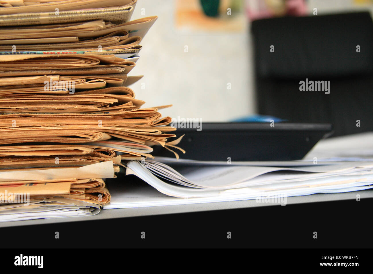 Büroarbeit Stockfoto